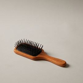 Aromatica Wooden Scalp Brush Medium M Size 65x200mm Wooden Paddle Scalp Massage Comb / 아로마티카 우든 스칼프 브러쉬 미디엄 M사이즈 65x200mm 나무 패들 두피 마사지 빗
