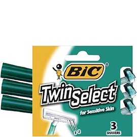 Bic Twin Select Sensitive Skin - 3 ct.