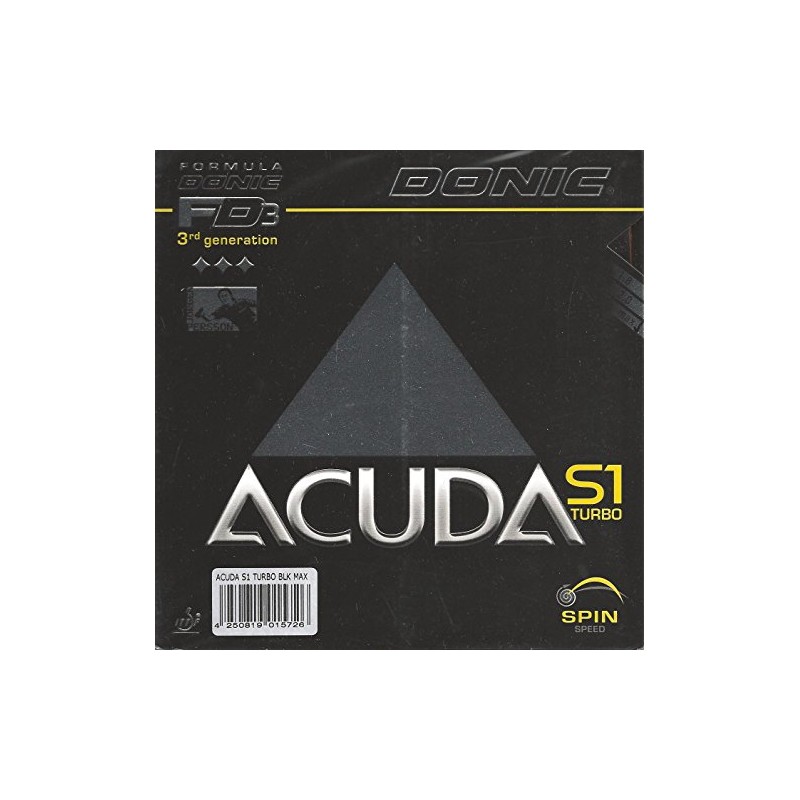 Donic Acuda S1 Turbo Max Black