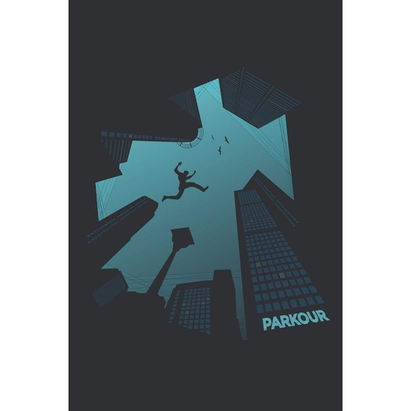 Parkour: Dot Grid Notebook Journal, 6x9 Inch, 120 pages