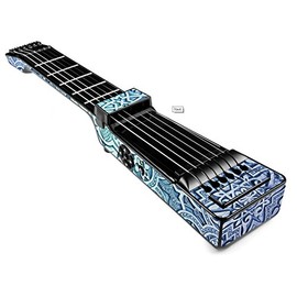 MightySkins Skin Compatible with Jamstik+ Portable SmartGuitar - Carved Blue | Protective, Durable, and Unique Vinyl Decal wrap Cover | Easy to Apply, Remove, and Change Styles | Made in The USA