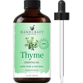 Handcraft Blends Handcraft Blends Thyme Essential Oil - 1 Fl Oz - 100% Pure and Natural - Premium Grade Essential Oil for Diffuser and Aromatherapy