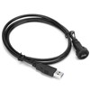 Waterproof USB Connector IP67 TYPEC Male USB3.0 Male with Cable