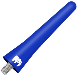 ONE250 2.5" inch Short Copper Core Antenna, Compatible with Chrysler - Chrysler 300, Chrysler 200, Town & Country, PT Cruiser, Sebring, Crossfire - Designed for Optimized FM/AM Reception (Blue)