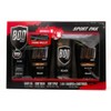 Bod Man BLACK Sport Pak;  Shave Gel 3 fl oz, Body Wash 8 fl oz, Body Spray 6oz,