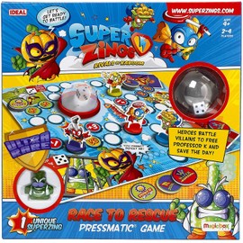 SuperZings Race to Rescue Pressmatic Game, 10749