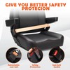 SEATIN Universal Forklift Seat,Tractor Seat,with Micro Switch,Armrest and Safety Belt,for