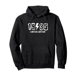Vintage 1935 Limited Edition 90 Year Old 90th Birthday Pullover Hoodie