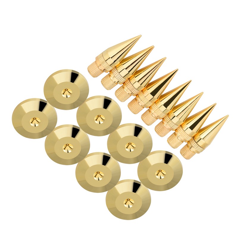 8 Pairs 6 x 36MM Copper Speaker Spike Isolation Stand