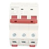 3P Miniature Circuit Breaker DIN Rail Mounted Short Circuit Protection