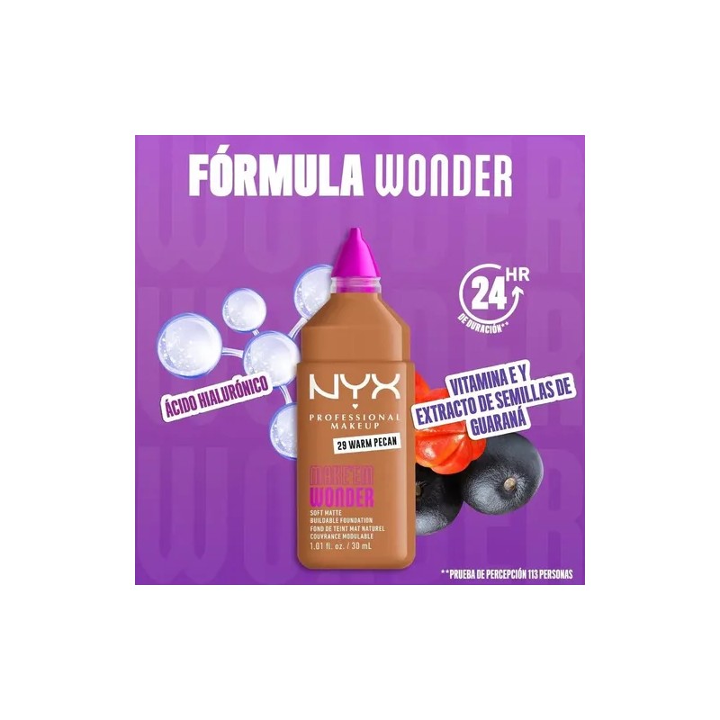 Base De Maquillaje Make Em Wonder 30ML Nyx