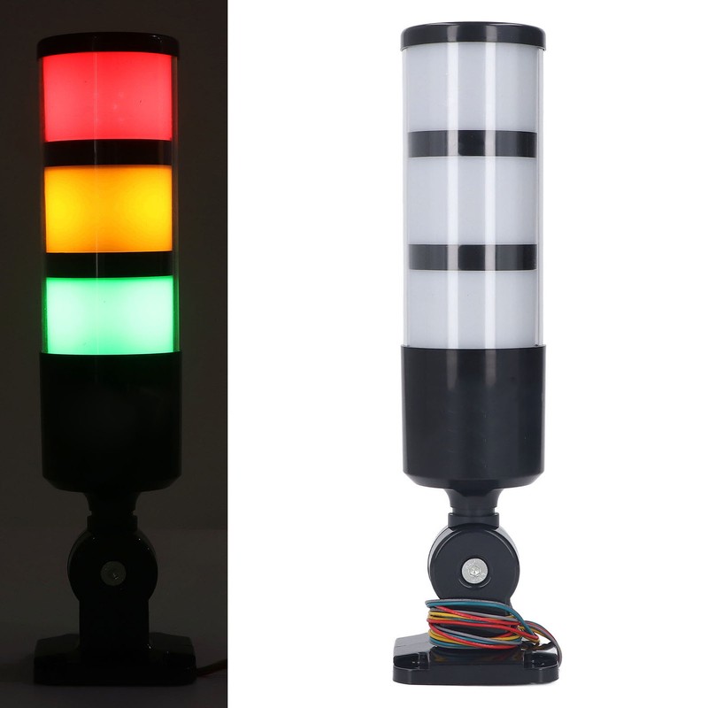 Signal Tower Stack Folding Warning Lamp Light Yellow Red Green