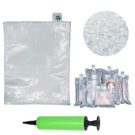 OULIGET Packaging Air Bags,Inflatable Air Packaging Protector Bag Foam Pouches,Bubble Cushioning Wrap,Cushion Foam Pouch for Moving,10x12 Inches,50 Pieces