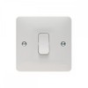 Hager 10AX 1 Gang 1 Way Wall Switch - Sollysta