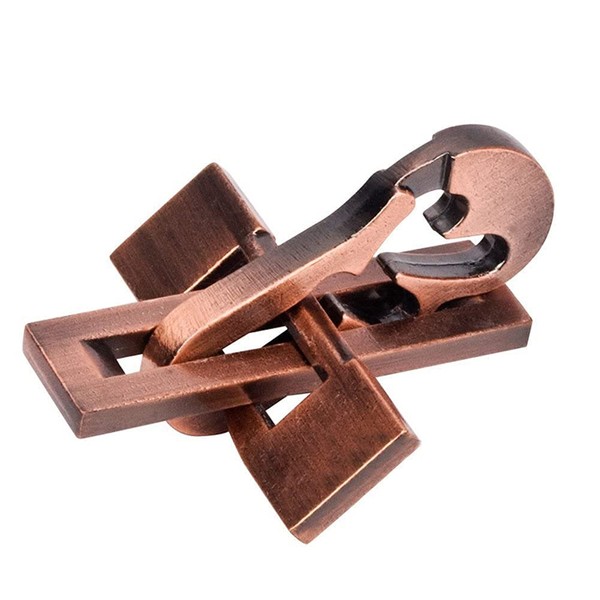 SHUYUE Planer and Dulcimer Classic Unlocking Toy Cast Metal Brain Teaser Puzzle Toy Stress Relief Toy