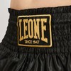 Leone 1947 BASIC 2 Muay Thai Kickboxing Shorts, Black