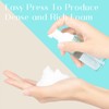 4 Pack Foam Pump Bottle Travel 2 oz/60 ml Small