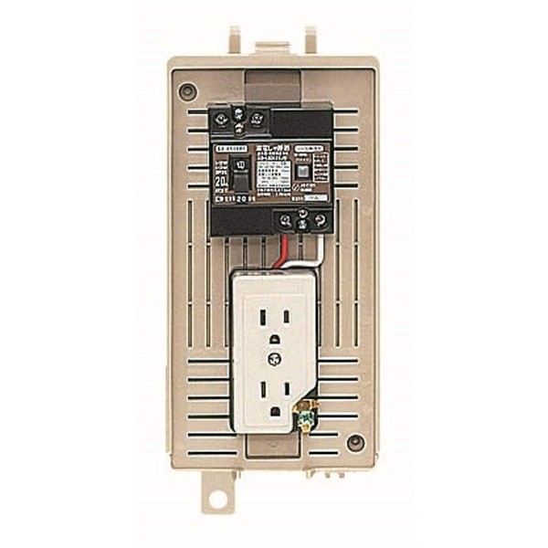 Mirai Industry 1L-1CK Outdoor Power Temporary Box with Built-in Leakage