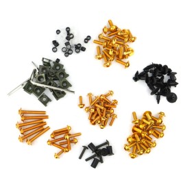 xitomer Full Fairing Bolts Screw Aftermarket Fit For Ducati Superbike 848 EVO Corse SE - Gold
