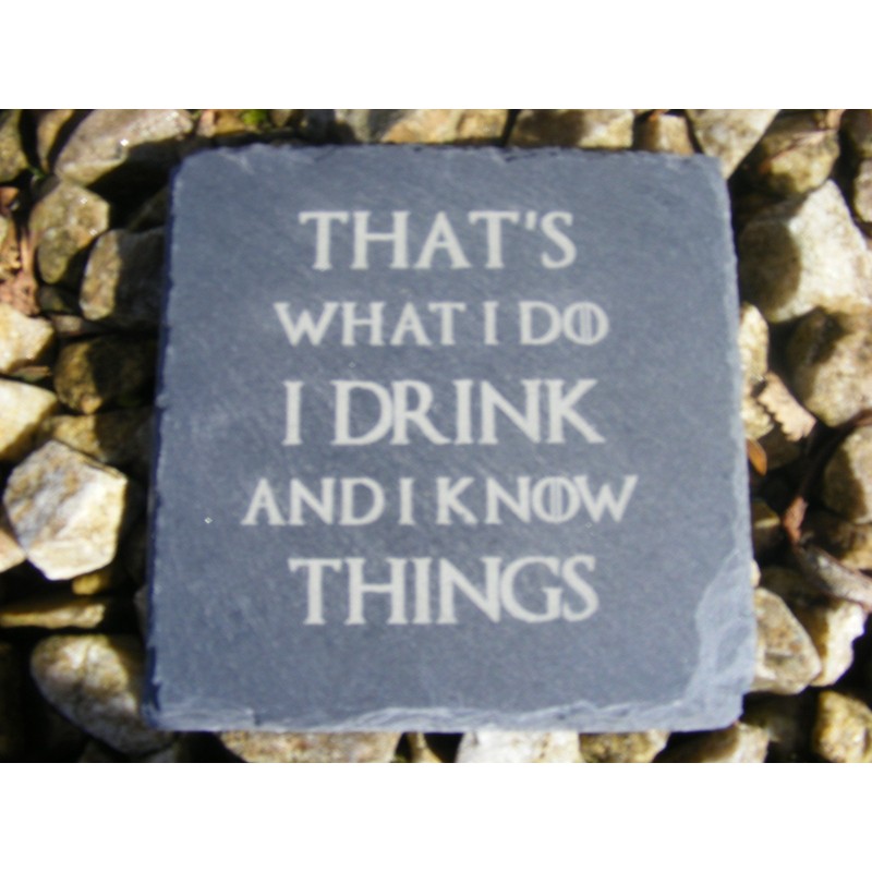 FastCraft Game of Thrones Slate Coasters Inspired Engraved Coasters Gift