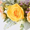 Artificial Garland Wood Pearl Decorative Flower Wreath Tea Garland Home