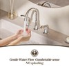 Phiestina 8 Inch Widespread Chrome Bathroom Sink Faucet, 2 Handle