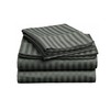 Ev Dekor® Double Duvet Cover Set Hotel Quality Stripes Satin