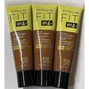 Maybelline Fit Me Tinted Moisturizer, 370, 3 Pack