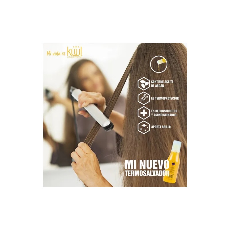 Tratamiento Aceite De Argán Kuul Fix Sellador De Puntas 60ml