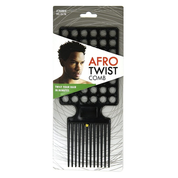 Afro Twist Comb Black twist your hair in minutes