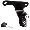 Kijima ZX-10R Motorcycle Parts Helmet Lock, Black, 2016-2017 Kawasaki 303-1583