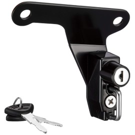 Kijima ZX-10R Motorcycle Parts Helmet Lock, Black, 2016-2017 Kawasaki 303-1583