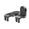 TONLOOEEL 1 Pair 10MM U Slot Bicycle Rear Pedals Folding