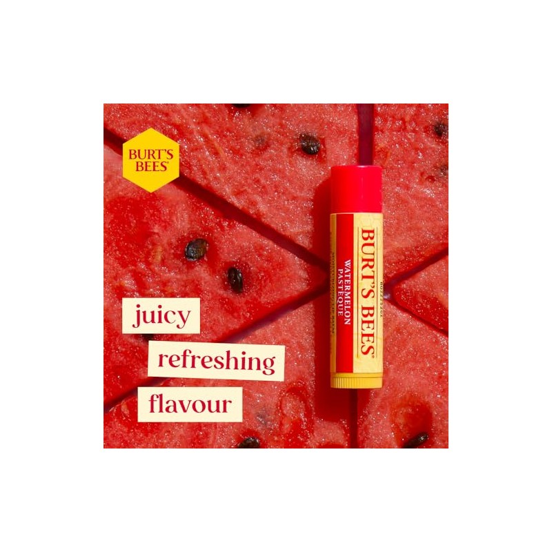 Burt's Bees Lip Balm Pomegranate + Watermelon + Strawberry Lemonade