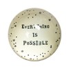 Sugarboo & Co. Everything is Possible Paperweight - 4"x4"