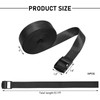 KVAEY 4 PCS Cam Buckle Tie Down Straps, 13.1' ×