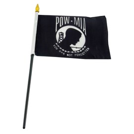 US Flag Store POW MIA Flag, 4 by 6-Inch
