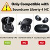 easyBee [2 Pack] Case Compatible with Soundcore Liberty 4 NC