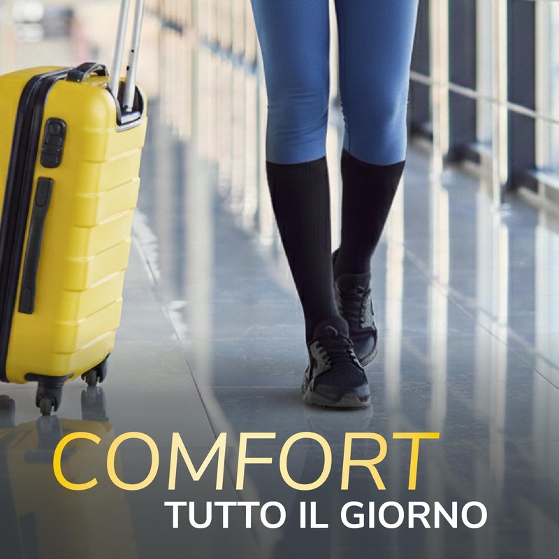 Dr. Scholl’s Flight Socks Calze a compressione graduata clinicamente testate
