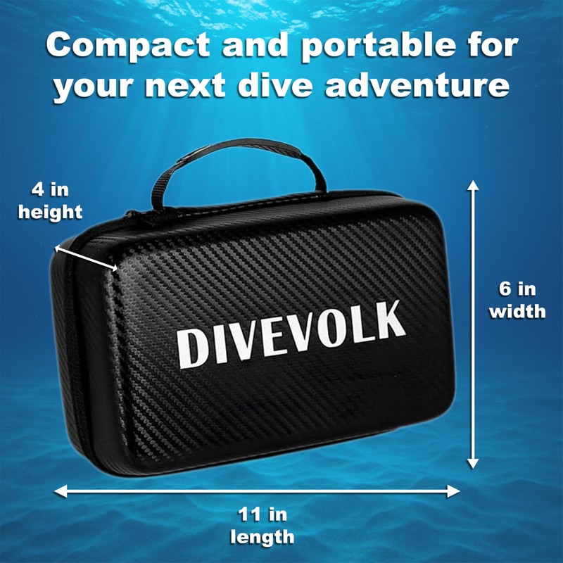 DIVEVOLK EVA Box for Seatouch 4 MAX Underwater housing Black