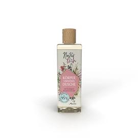Naturally by evita Body Pampering Shower (300 ml), with Fruity Blackberry Extract, Cleans Particularly Gently