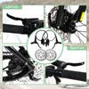 1Pair MTB Hydraulic Brakes Set,Front & Rear Hydraulic Disc Brake