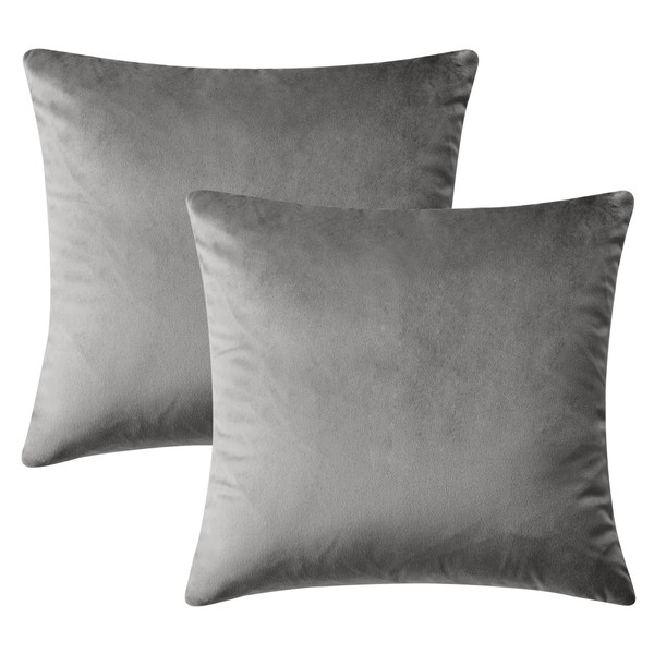 Hafaa Grey Cushion Covers 45 x 45 cm (Pack of