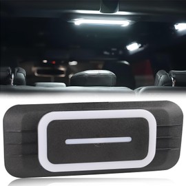 GSOWO Rear Ceiling Lights for Fo-rd Bronco 4 Door 2021-2025, Trunk Cargo Area LED Roof Dome Lamp Touch Switch Reading Lights Interior Accessories