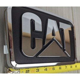 International 6092157C2 Caterpillar CAT Truck Hood Emblem 8 1/2 x 5 1/2 CT630 Collector NEW