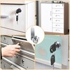 Letter Box Lock 20 mm - 2 Sets with 4