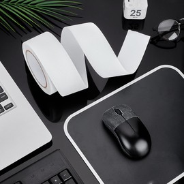 PH PandaHall Rubber Grip Tape, Anti Slip Tape Ultra-Thin Strong Adhesive Waterproof Heat Resistant Cushion Pad Clear Grip Tape Skateboard for Tools DIY Stairs Gym Kitchen, 2In x 16.4Ft