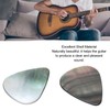 2PCS Set Guitar Picks Shell Teardrop Shaped Acoustic Guitar Picks