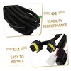 Zerodeko 1 Set Automotive Fog Light Switch Wiring Harness Socket