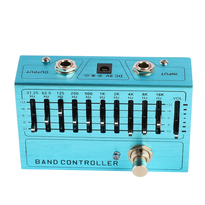 Instrument Band Controller Guitar Tone Preamplifier 10 Bands EQ Independent